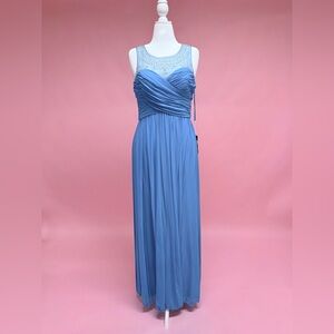Elegant Blue Evening Gown